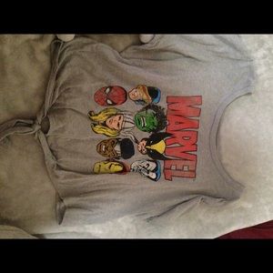 Marvel crop top